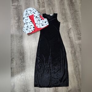 Disney Curella Villan Girls Medium COSTUME